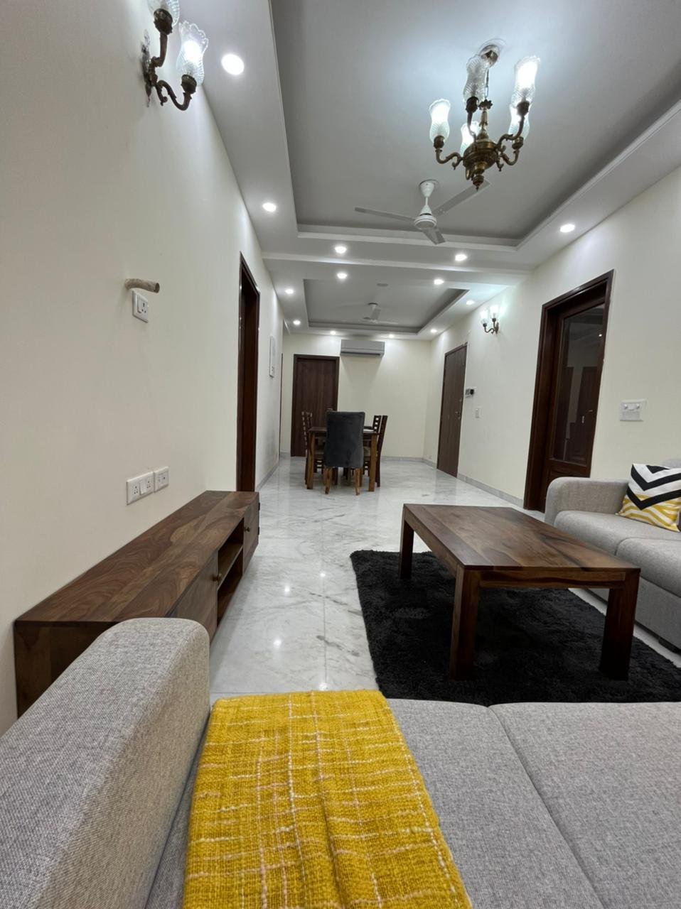 3BHK Fully furnished flat in sector 28 Gurgaon Haryana