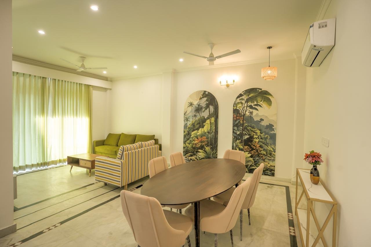 3BHK Fully furnished flat in sector 27 Gurgaon Haryana